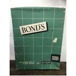 Bond's Terry Shirt Box - Vintage Advertising