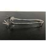 VINTAGE Silver Plate Chicken Feet Sugar Tongs Nips - Van Riebeeck Plate 