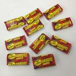Lot of 10 Super Tattoos - Bubble Gum Tattoo - Retro Lolly