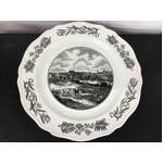 Wedgwood of Etruria Display Plate - The Bridge at Parramatta - Historical Australia