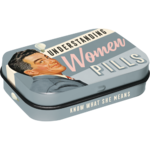 Retro Mint Tin - Understanding Women Pills - Sugar Free Mints - Pinup