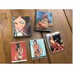 VINTAGE Lady Matchboxes - Lot of 5 - Hologram