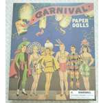 VINTAGE Style Paper Doll Set - Carnival - 1950's
