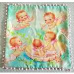 Baby Mermaids Cushion Cover - Pom Pom - Vintage Style
