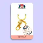 Not A Hugger Keyring Keychain - Jubly-Umph Originals 