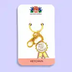 Very Busy & Important Keyring Keychain - Jubly-Umph Originals 