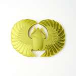 Scarab Beetle Disc Brooch- MissJ Designs - Egyptian Collection