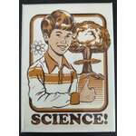 Science - Funny Fridge Magnet - Steven Rhodes Retro Humour