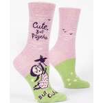 Cute But Psycho | Funny Women's Crew Socks 