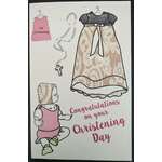 Christening Card - Girl - Louella Australia