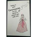 Communion Card - Girl - Louella Australia