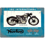Norton Model 30/50 Motorcycle - Retro Tin Sign - 20 x 30 cm Landscape
