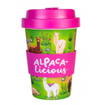 Eco-to-go Bamboo Travel Mug - Alpaca Licious 