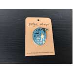 I Just Want To Be With The Birds Enamel Pin | Bridget Farmer | Bird Lovers