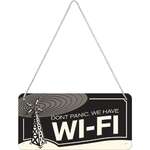 Wi-Fi Hanging Sign - Tin - Nostalgic Art