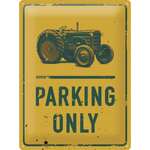 Tractor Parking Sign - Tin - Nostalgic Art