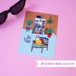 Cats Living Room - Microfibre Cloth - Able And Game
