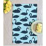 Black Swan Cotton Kitchen Tea Towel