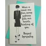 Sympathy Card - Woman - Louella Australia