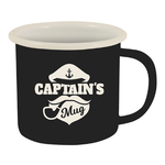 Captain's Mug - Enamel Mug - Camping