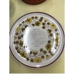 VINTAGE Pavlova Recipe Plate - Japan - Stoneware