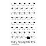 Black Sheep of the Family Cotton Kitchen Tea Towel