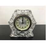 VINTAGE German Crystal Clock - Wind Up - Running 