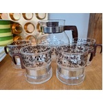 RETRO Glass Tea Set - Randwyck Maastricht Holland