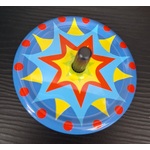 Schylling Spinning Top | Red Yellow Blue Star | Colour Changing Illusion