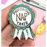 Professional Nap Taker Award Lapel Pin - Jubly-Umph Originals