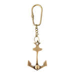 Anchor Keyring | Solid Brass Nautical Keyring Keychain