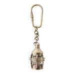 Ship’s Lantern Brass Keyring | Nautical Gift