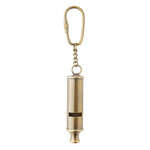 Brass Whistle Keyring | Nautical Keyring Keychain
