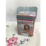 Small Tea Storage Tin - TeaRiffic - Hinged Lid