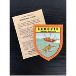 VINTAGE Souvenir Sleeve Patch - Exmouth
