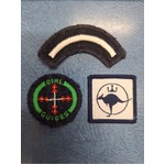 Vintage Uniform Badge / Sleeve Patch - Girl Guides Scouts Military