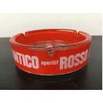 VINTAGE Rosso Antico Glass Ashtray 