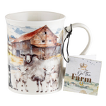 On The Farm Collection - Sheep - Bone China Mug