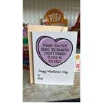 Office Valentine's Card - Don't Punch People