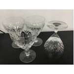 VINTAGE Edinburgh Crystal Lochiel Water Goblet 8 Ounce - Set of 4