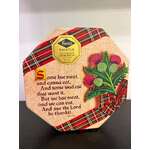 VINTAGE Carr's of Carlisle - Motto Tin - Robert Burns - Thistle