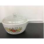 VINTAGE Corning Ware P82 Handled Saucepan 700 ml - Spice of Life - La Marjolaine