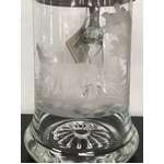 VINTAGE Joska Kristall Etched Beer Stein - Stag Deer - Fred
