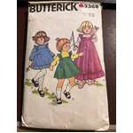 Butterick - Vintage Sewing Pattern - 3368 Girls Size 2 1970s