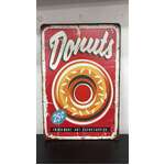 Fresh Donuts - Retro Tin Sign - 20 x 30 cm