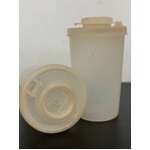 VINTAGE Pair Tupperware Spice Shakers - Clear - 102-12