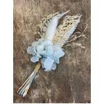 Dried Flower Posy - Baby Blue - Handmade