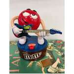 M&M's Band - 2012 Musical Figurine Red Guitar - WORKING