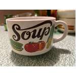 Vintage Soup Mug - Made in Japan - Vegetables