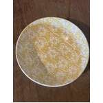 RETRO Kelston Ceramics NZ Flower Pattern Bowl - Mustard Yellow